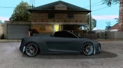 Audi R8 5.2 FSI Spider для GTA San Andreas миниатюра 5