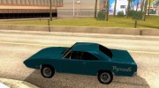 Plymouth Roadrunner Superbird Custom para GTA San Andreas miniatura 2