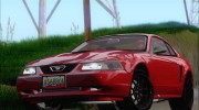Ford Mustang Cobra 1999 Clean Mod для GTA San Andreas миниатюра 5
