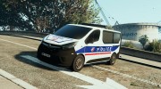 Opel Vivaro Police Nationale для GTA 5 миниатюра 1