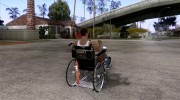 Инвалидная коляска для GTA San Andreas миниатюра 4