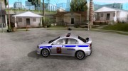 Mitsubishi Lancer Evolution X ППС Полиция для GTA San Andreas миниатюра 2