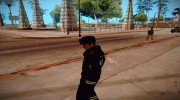Милиционер в зимней форме V4 для GTA San Andreas миниатюра 3