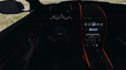 Aston Martin Virage 2012 v1.0 for GTA 4 miniature 6