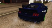 Ford Mustang 2015 Monster Edition para GTA San Andreas miniatura 2
