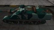 Французкий синеватый скин для AMX 50 Foch для World Of Tanks миниатюра 2