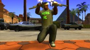 Футболка Noize Mc para GTA San Andreas miniatura 5