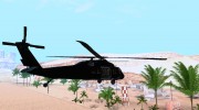 UH-60M Black Hawk для GTA San Andreas миниатюра 4