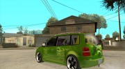 Volkswagen Touran The Hulk para GTA San Andreas miniatura 3