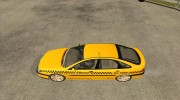 Renault Megane Taksi для GTA San Andreas миниатюра 2