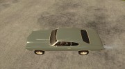 Chevrolet Chevelle SS для GTA San Andreas миниатюра 2