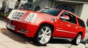 Cadillac Escalade ESV Platinum 2012 para GTA 4 miniatura 1