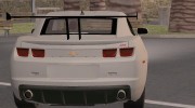 Chevrolet Camaro SS Carbon Hood para GTA San Andreas miniatura 5