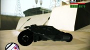 Tumbler Batmobile 2.0 para GTA San Andreas miniatura 2