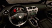 Seat Leon SR для GTA San Andreas миниатюра 6