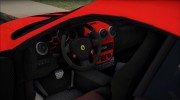 Ferrari F430 Scuderia для GTA San Andreas миниатюра 8