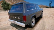 1980 Ford Bronco 1.0 para GTA 5 miniatura 2