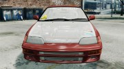 Honda CRXII 1992 для GTA 4 миниатюра 6