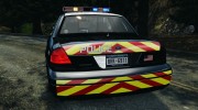 Ford Crown Victoria Police Interceptor 2003 Liberty City Police Department [ELS] para GTA 4 miniatura 8