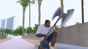 Топор Камнедробилка из игры Ризен в HQ качестве для GTA San Andreas миниатюра 1