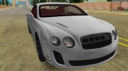 Bentley Continental Extremesports для GTA Vice City миниатюра 1