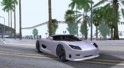 Koenigsegg CCRT для GTA San Andreas миниатюра 5