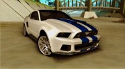 Ford Mustang 2013 - Need For Speed Movie Edition для GTA San Andreas миниатюра 1