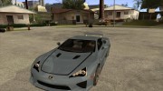 Lexus LFA 2010 для GTA San Andreas миниатюра 1