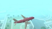 Airbus A319 Spirit of T-Mobile для GTA San Andreas миниатюра 7