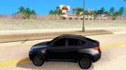 BMW X6M E72 for GTA San Andreas miniature 2