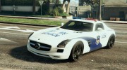Mercedes-Benz SLS AMG Police для GTA 5 миниатюра 2