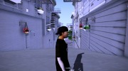 Скин работника СМИ para GTA San Andreas miniatura 2
