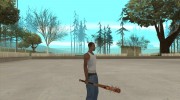 Кровавая бита с гвоздями HD для GTA San Andreas миниатюра 1