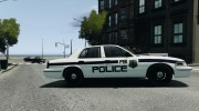 Ford Crown Victoria FBI Police 2003 для GTA 4 миниатюра 5
