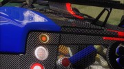 Pagani Zonda Cinque 2009 Autovista для GTA San Andreas миниатюра 20