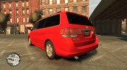 2006 Honda Odyssey US для GTA 4 миниатюра 4