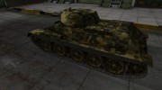 Скин для T-34 с камуфляжем for World Of Tanks miniature 3