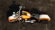 Harley Davidson Fat Boy Lo Vintage для GTA 4 миниатюра 4