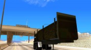 Прицеп лесовоз для тягачей для GTA San Andreas миниатюра 5