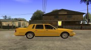 Lincoln Towncar 1991 para GTA San Andreas miniatura 5