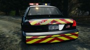 Ford Crown Victoria Police Interceptor 2003 Liberty City Police Department [ELS] para GTA 4 miniatura 9