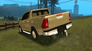 Toyota Hilux 2.8 2016 para GTA San Andreas miniatura 5