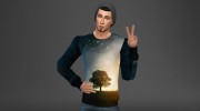 Сет мужских свитшотов 2 для Sims 4 миниатюра 1