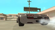 Bugatti Veyron для GTA San Andreas миниатюра 5
