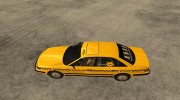 Audi 100 C4 (Taxi) для GTA San Andreas миниатюра 2
