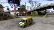 ГАЗель инкассаторская para GTA San Andreas miniatura 1