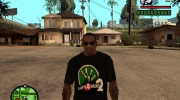 Футболка Let 4 Dead 2 для GTA San Andreas миниатюра 1