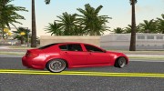 Infiniti G37 для GTA San Andreas миниатюра 5
