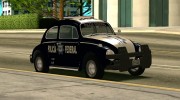 Volkswagen Beetle 1963 Policia Federal для GTA San Andreas миниатюра 1