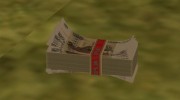 Новые текстуры денег для GTA San Andreas миниатюра 2